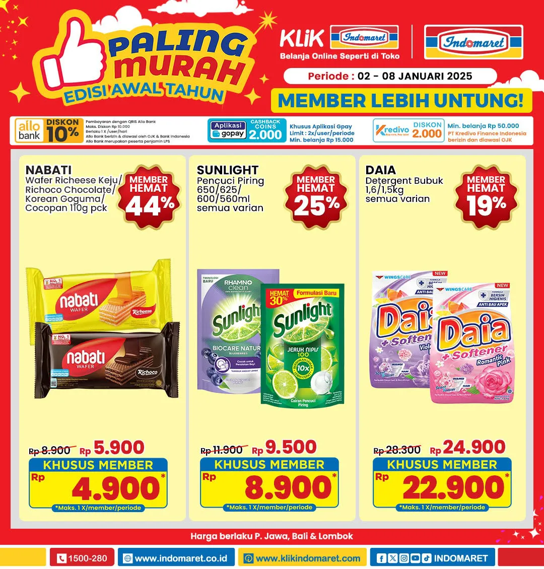 Promo Indomaret 2-8 Januari 2025 Paling Murah