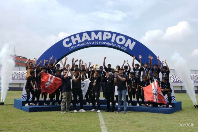 Didukung BRI, Liga Kompas U-14 Bina Generasi Emas Sepak Bola Indonesia