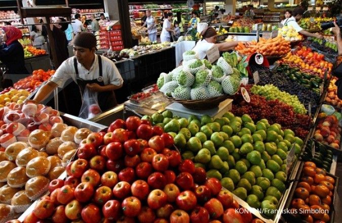 Jokowi Belanja Sayur Dan Buah Di Pasar Modern Bsd