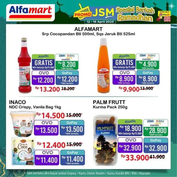 Promo JSM Alfamart Periode 12-16 April 2023