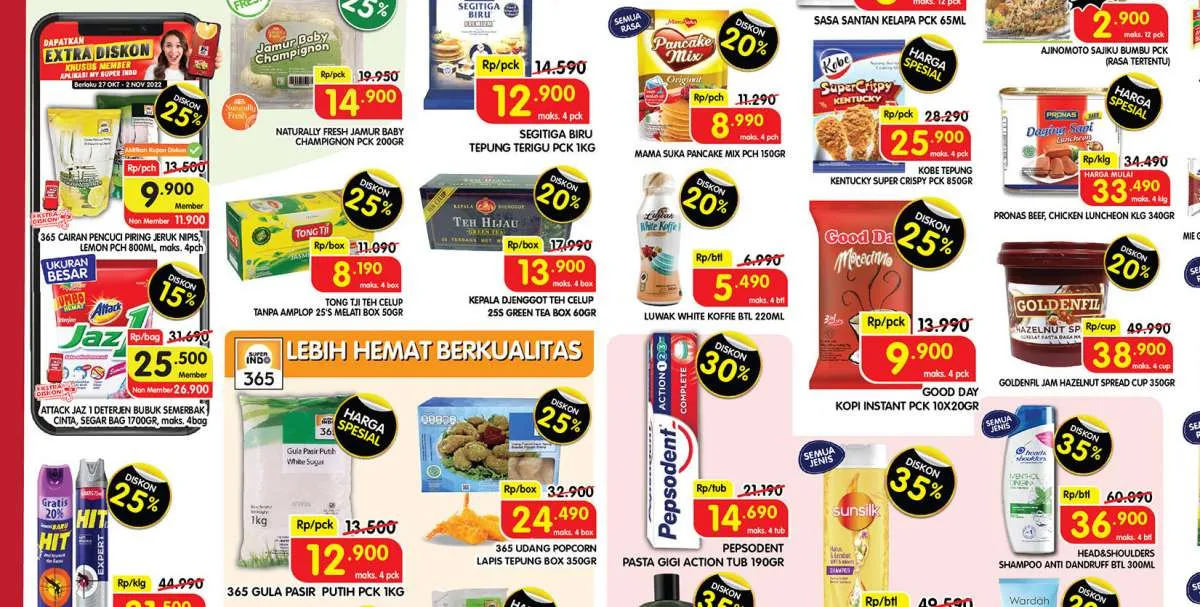 Promo Superindo Hari Ini 1 November 2022, Promo Hemat Terbaru di Awal Bulan