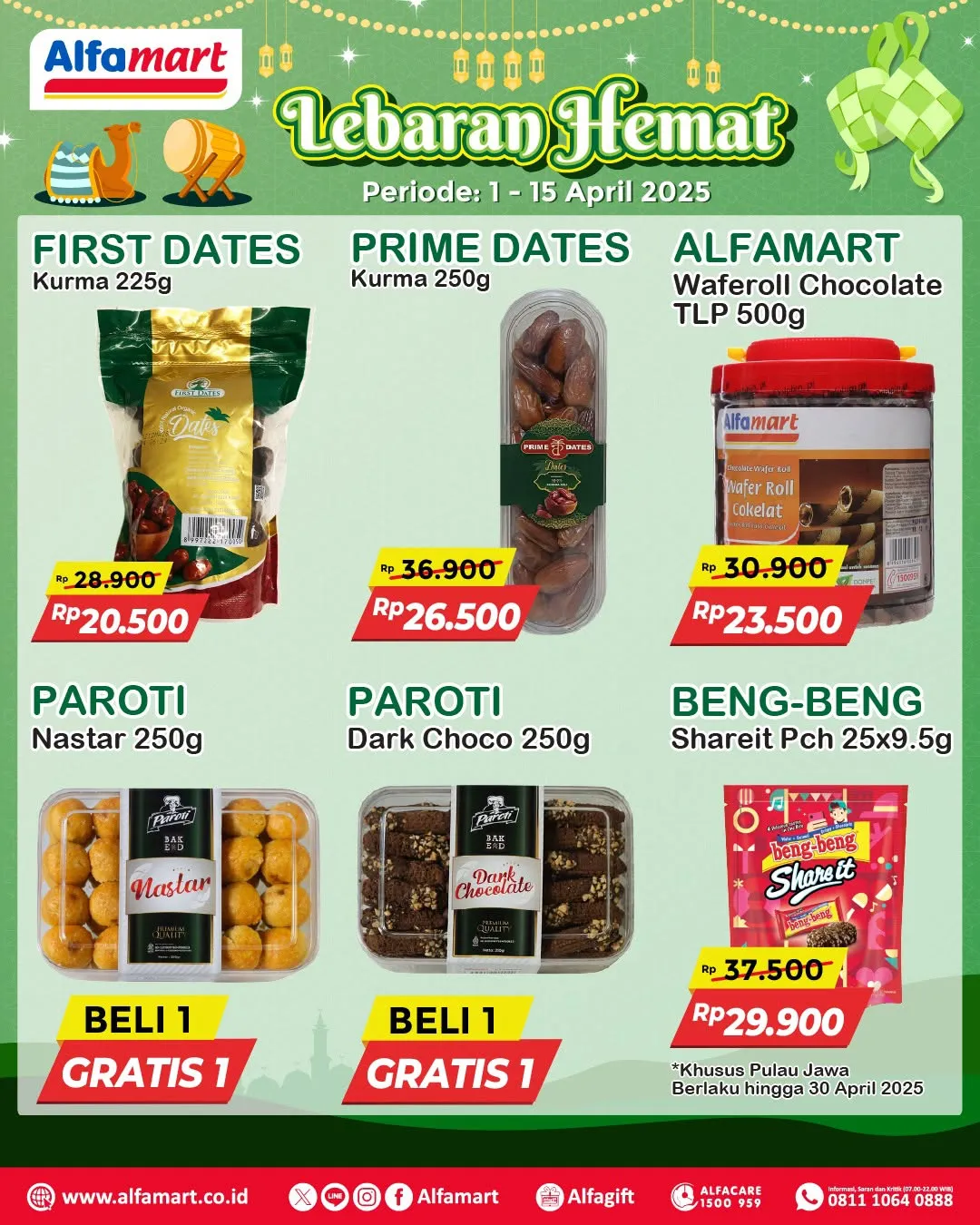 Promo Alfamart Lebaran Hemat 1-15 April 2025