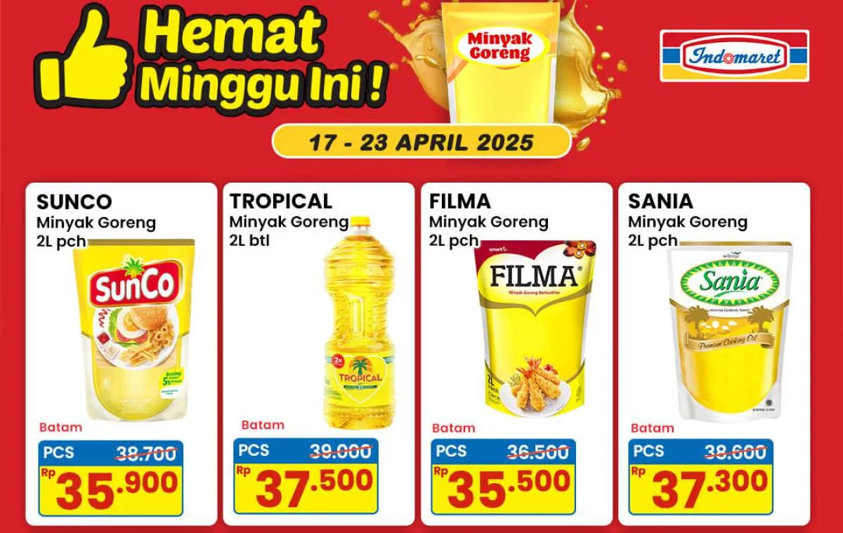Promo Minyak Goreng Hemat di Indomaret Berakhir Besok, Cek Harga di Superindo April