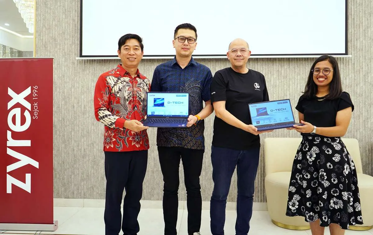 Zyrexindo Mandiri Buana (ZYRX) Merilis Laptop Baru Buat Pelajar Hingga Profesional