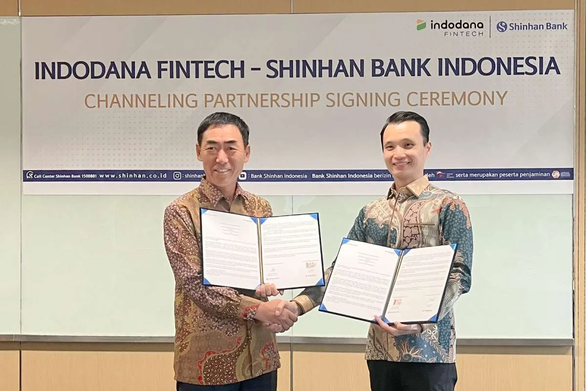 Indodana Fintech Jalin Kerja Sama dengan Bank Shinhan Guna Perluas Penyaluran Kredit