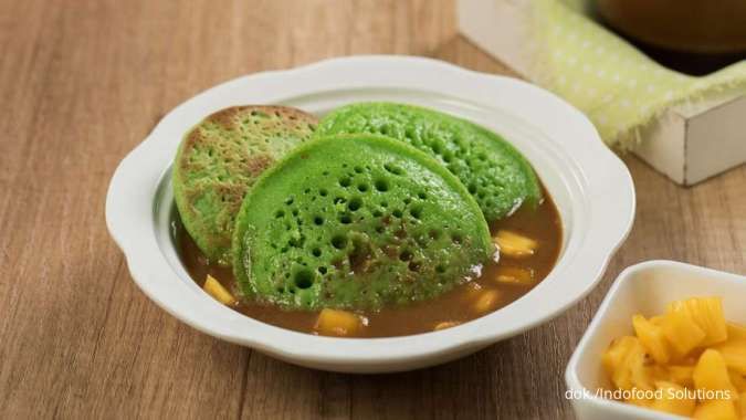 Resep Serabi Pandan Kinca Nangka yang Manis dan Legit, Anti Bantat