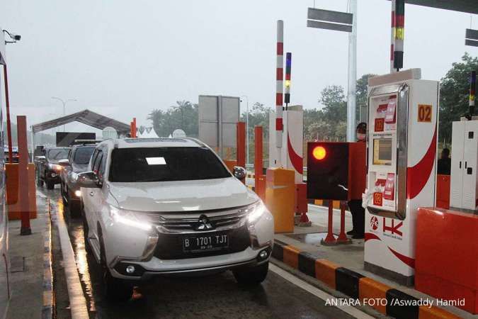 Arus kendaraan di jalan tol Trans Sumatera meningkat saat PPKM dilonggarkan