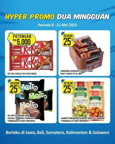 Promo Hypermart Dua Mingguan Periode 8-21 Mei 2025