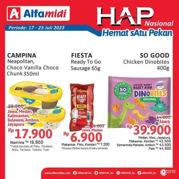 Promo Alfamidi Hemat Satu Pekan Periode 17-23 Juli 2023