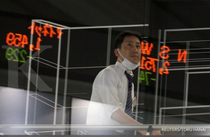 Bursa Asia terkapar, Nikkei terpukul paling parah sebesar 4%