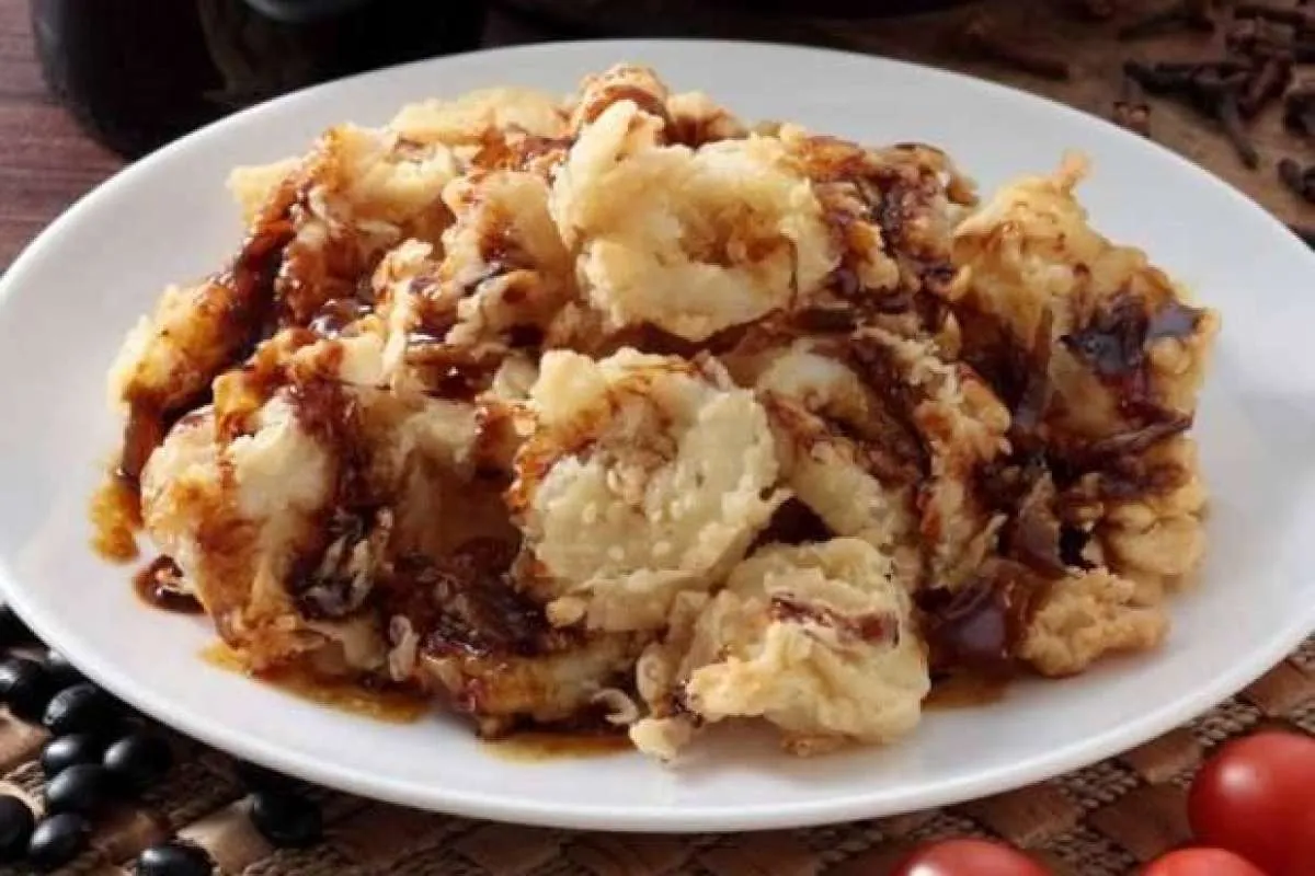 Resep Olahan Cumi Goreng Tepung Saus Semur yang Bikin Penasaran