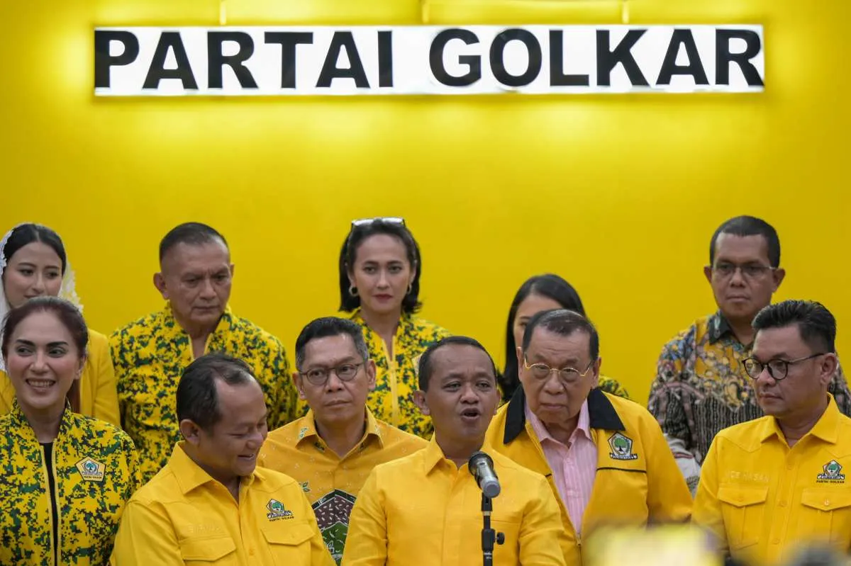 Bahlil Lahadalia Pimpin Rombongan Golkar Menghadap Presiden Prabowo di Istana