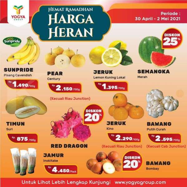 Promo JSM Yogya Supermarket 30 April – 2 Mei 2021 