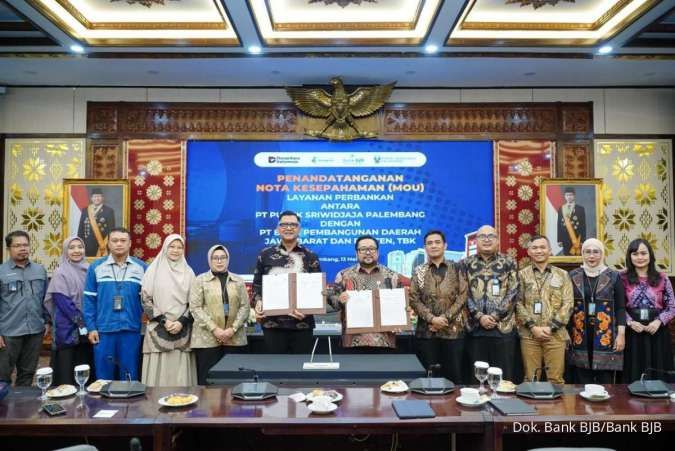 bank bjb Dan PUSRI Perkuat Sinergi Strategis Melalui Penandatanganan MoU