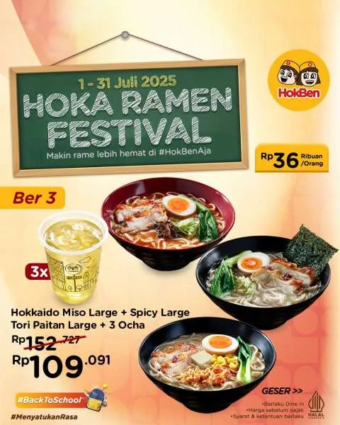 Promo HokBen Hoka Ramen Festival Ber-3