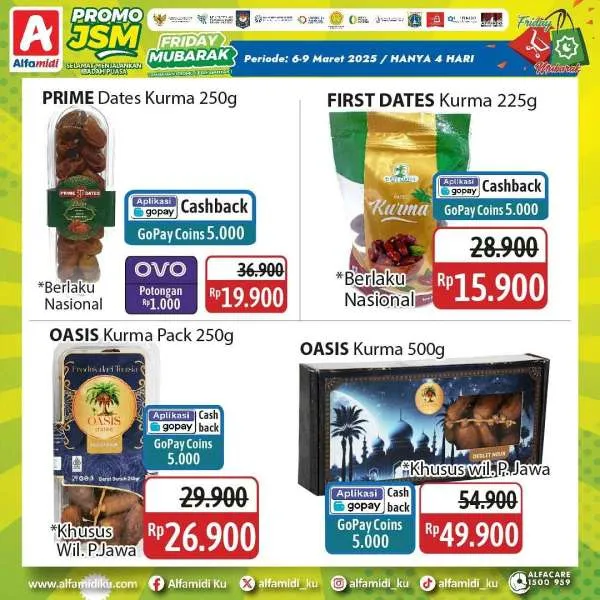 Promo JSM Alfamidi Hanya 4 Hari Periode 6-9 Maret 2025