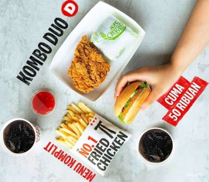 Promo KFC November 2021, Menu Super Komplit Kombo Duo D Cuma Rp 50.000