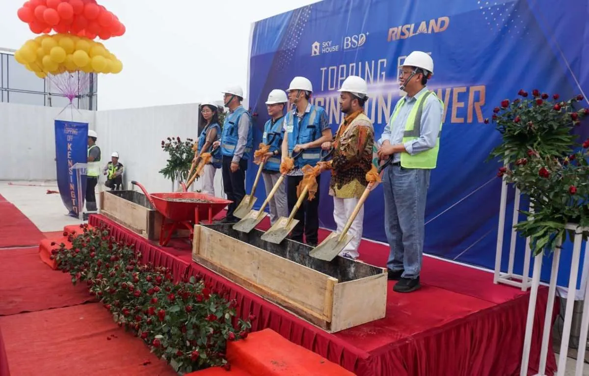 Gelar Topping Off Tower Kensington, Apartemen Sky House BSD+ Jadi Incaran Investor
