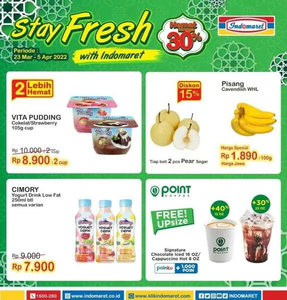 Promo Indomaret Super Hemat Periode 23-29 Maret 2022