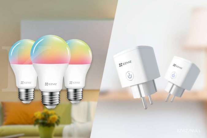 EZVIZ luncurkan produk lampu dan steker pintar