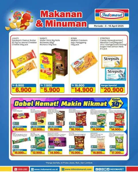 Promo Indomaret Super Hemat Periode 3-16 April 2025