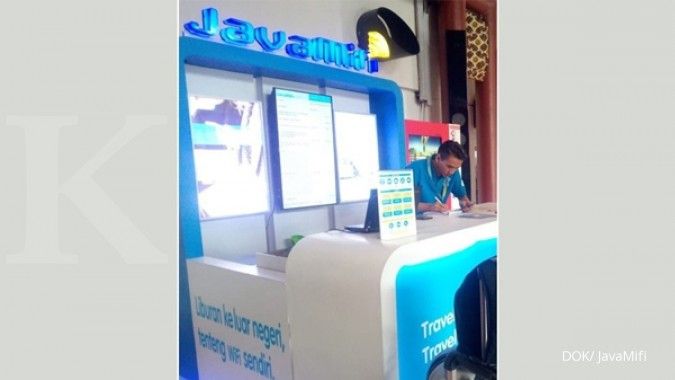 Menjaring turis, JavaMifi membuka gerai resmi di bandara