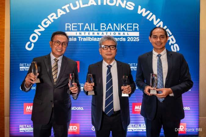 BRI Raih 5 Penghargaan di Retail Banker International Asia Trailblazer Awards