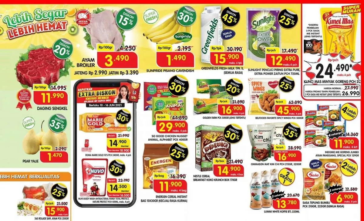 Promo Superindo hari kerja 15 Juni 2021, diskonan weekdays!