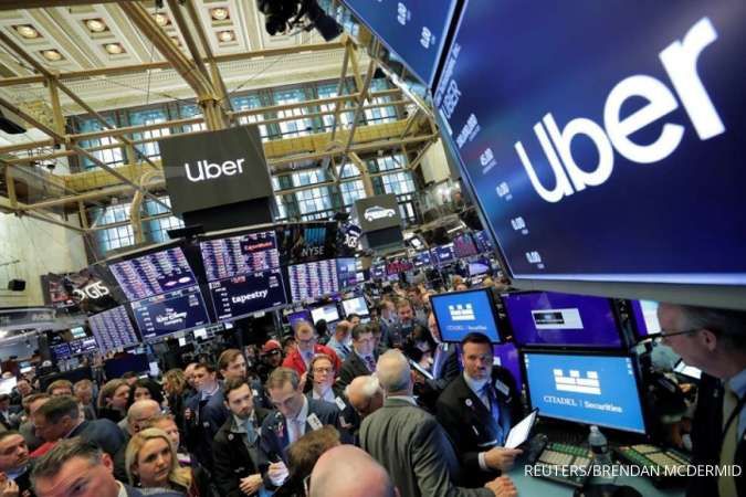 Uber merugi US$ 5 miliar dan pendapatannya di bawah target Wall Street