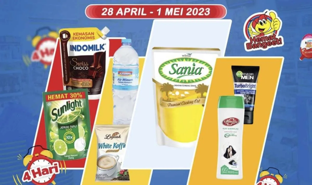 Promo JSM Indomaret Periode 28 April-1 Mei 2023, Potongan Harga Lumayan Hanya 4 Hari
