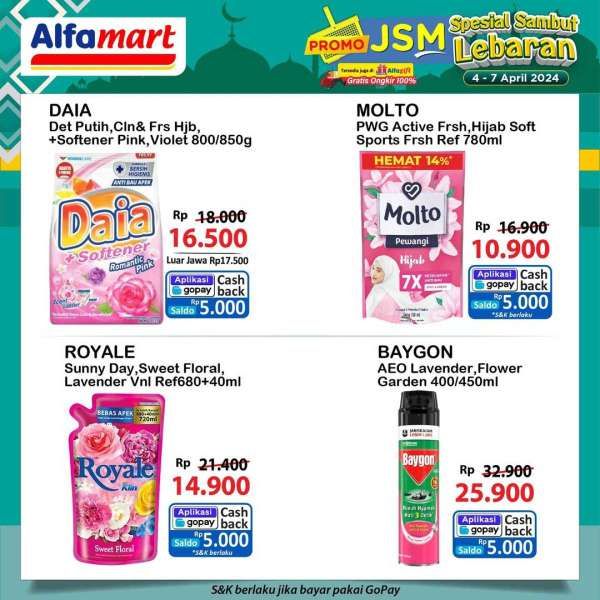 Promo JSM Alfamart Spesial Sambut Lebaran Periode 4-7 April 2024