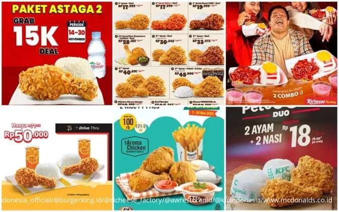 8 Daftar Promo Ayam Goreng Favorit November 2025: A&W, McD hingga KFC Lebih Hemat