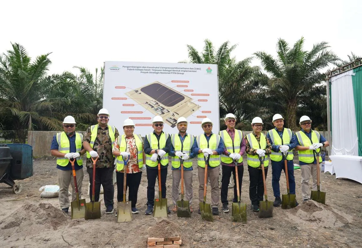  PalmCo Bangun Pabrik Gas Biometan dari Limbah Sawit di Simalungun