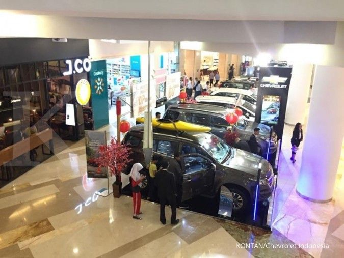 Jelang akhir tahun, Chevrolet adakan program penjualan di pusat perbelanjaan