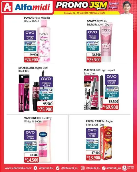 Promo JSM Alfamidi Spesial Gajian Periode 24-27 Juli 2025