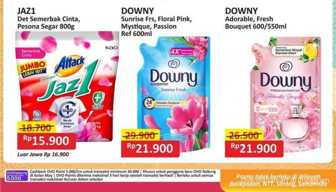 Promo JSM Alfamart Gajian Untung Bulan Juli 2025, Mama Lemon & Downy Lebih Hemat