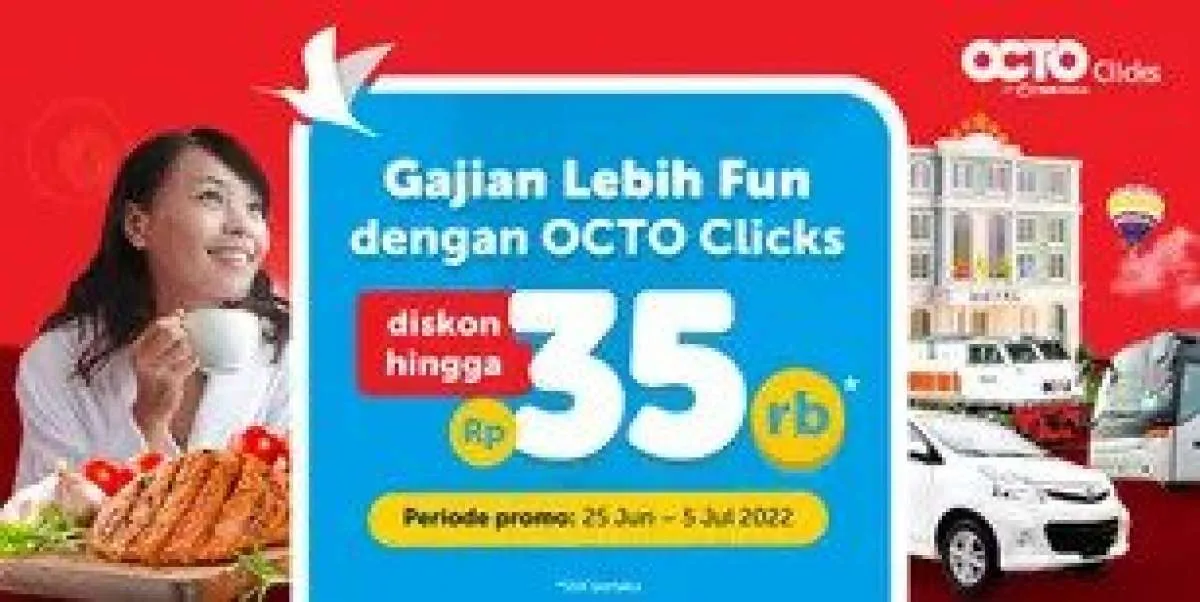 Promo Octo Clicks CIMB Niaga, Diskon Semua Produk Traveloka Hingga Rp 35.000