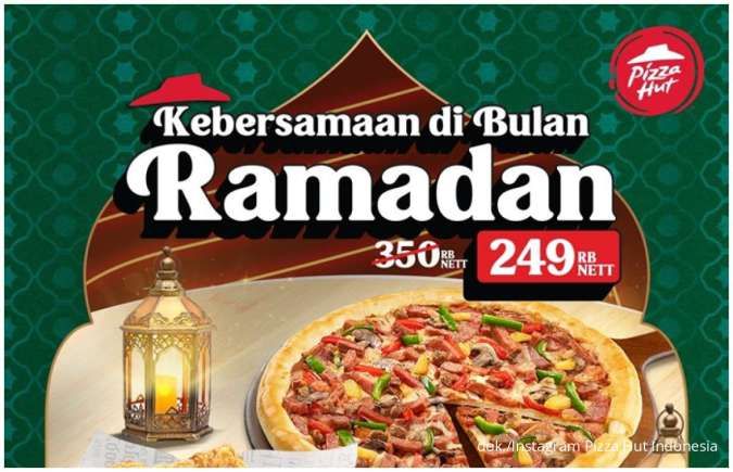 Promo Pizza Hut Spesial Ramadan 1-2 Maret 2025, 2 Pizza + Wingstreet Hanya Rp 249.000