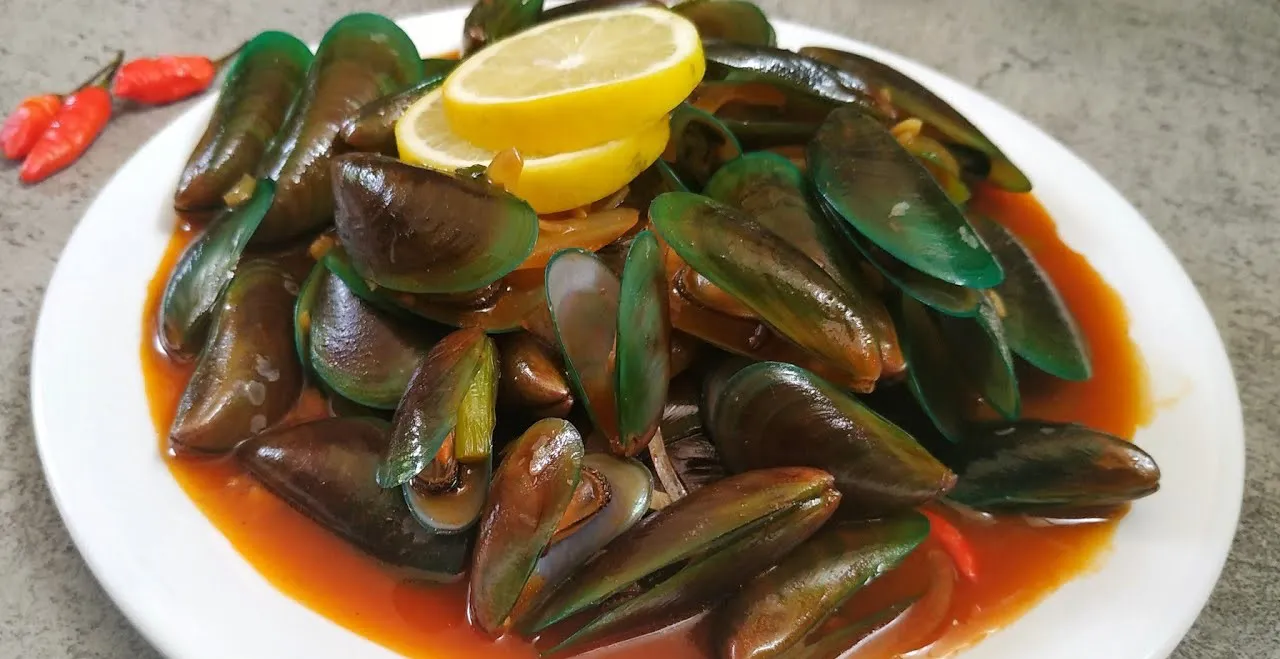 kerang hijau saus tiram