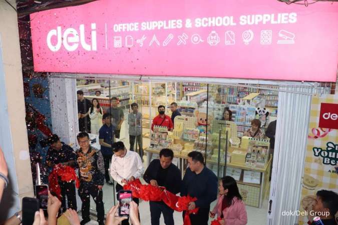 Perluas Jangkauan Produk Alat Tulis, Deli Group Resmikan Official Store di Jakarta