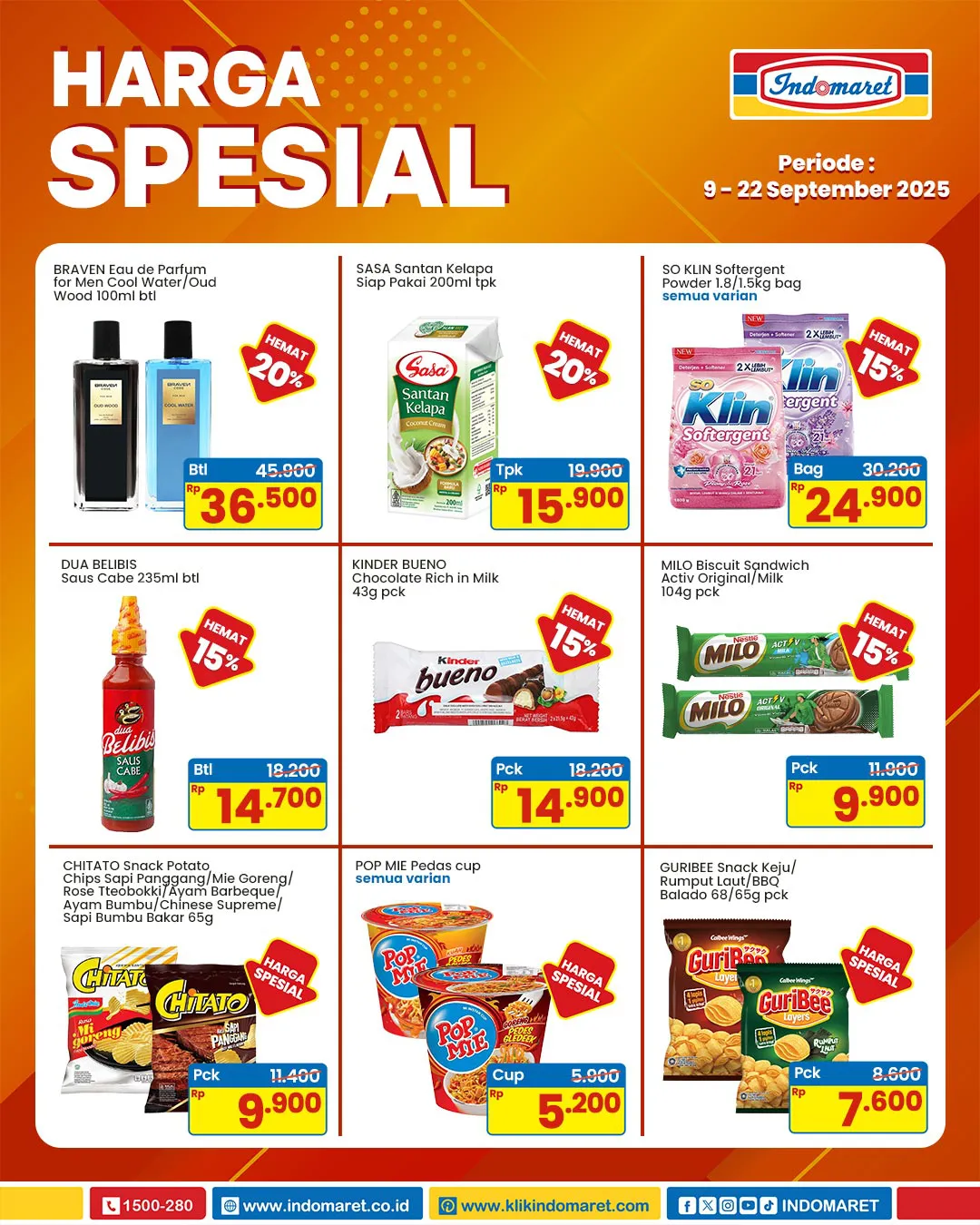 Promo Indomaret Harga Spesial Periode 9-22 September 2025