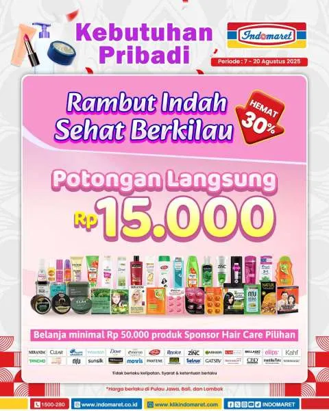 Promo Indomaret Super Hemat Periode 7-20 Agustus 2025