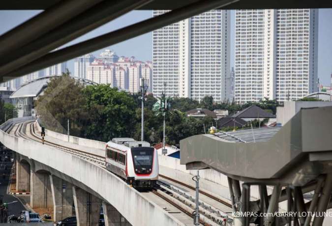 Resmi beroperasi, LRT Jakarta targetkan 14.000 penumpang per hari