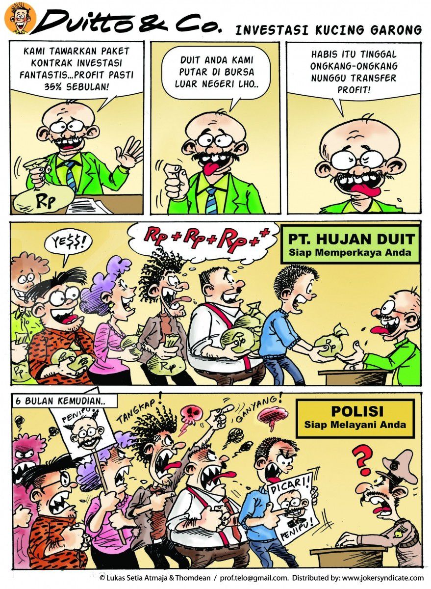 Investasi Kucing Garong