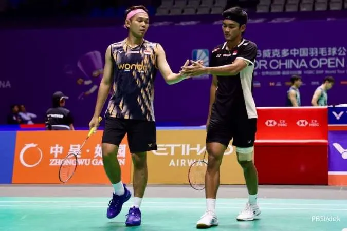 Hasil China Open 2026: ke Semifinal, Fajar/Fikri di Jalur Mempertahankan Gelar Juara