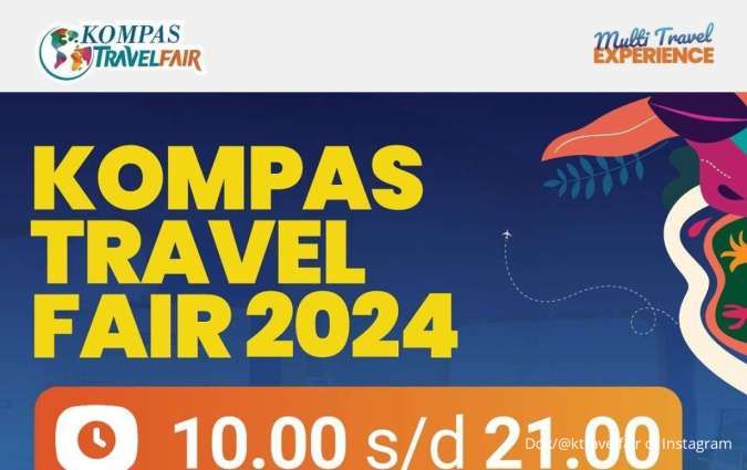 Kompas Travel Fair 20-22 September 2024, Promo Tiket Pesawat Sampai Promo Umrah