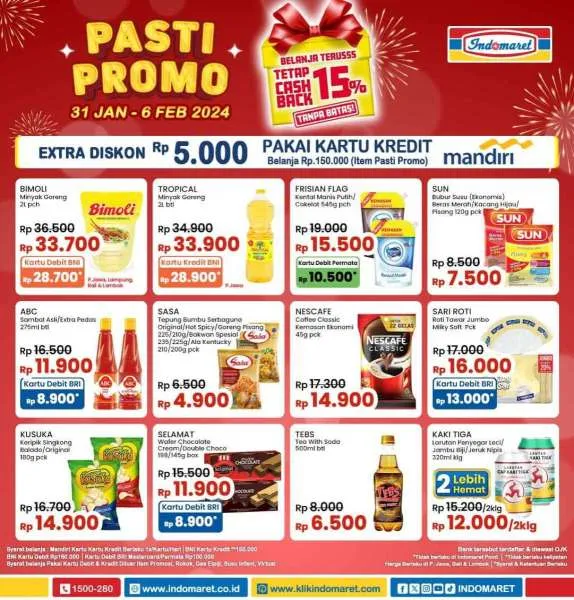 Promo JSM Indomaret Terbaru Berlaku 2-4 Februari 2024