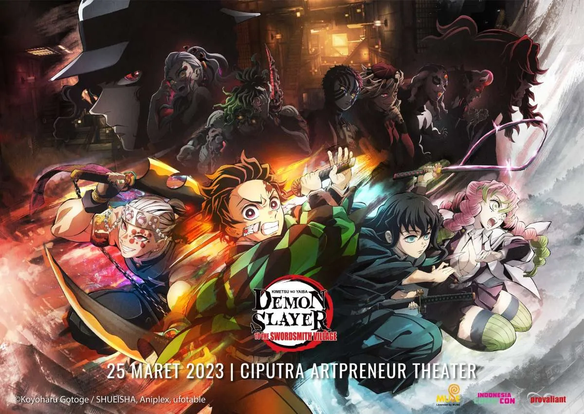 Cara Beli Tiket Nonton Demon Slayer: KnY To The Swordsmith & Link Resmi Loket.com