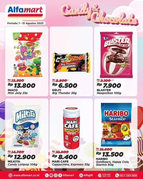 Promo Alfamart Snack Fair Periode 1-15 Agustus 2025