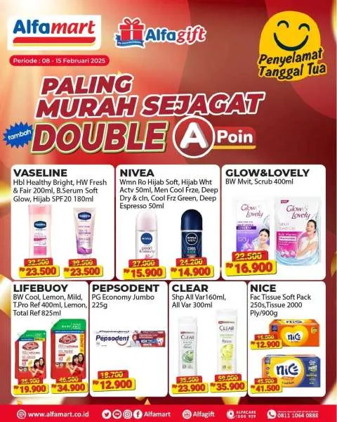 Promo Alfamart Paling Murah Sejagat Periode 8-15 Februari 2025